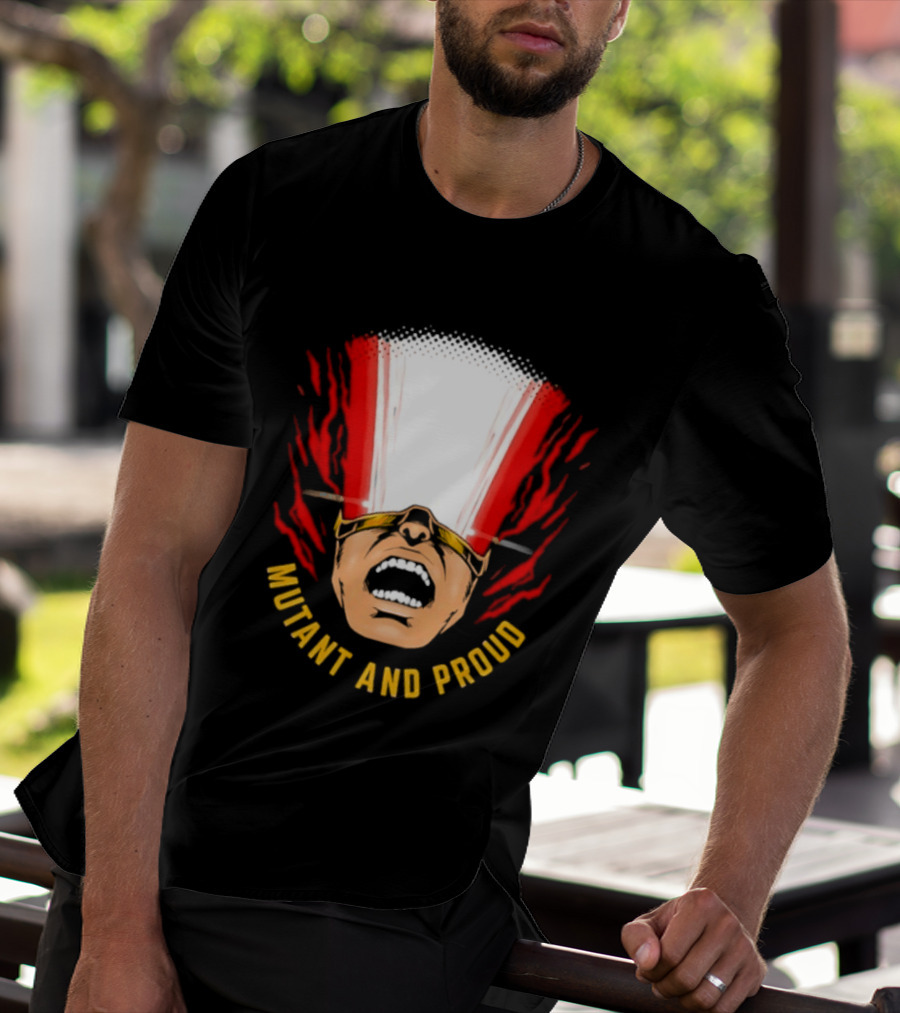 Cyclops Mutant And Proud X Men Marvel Eyebeams T-Shirt