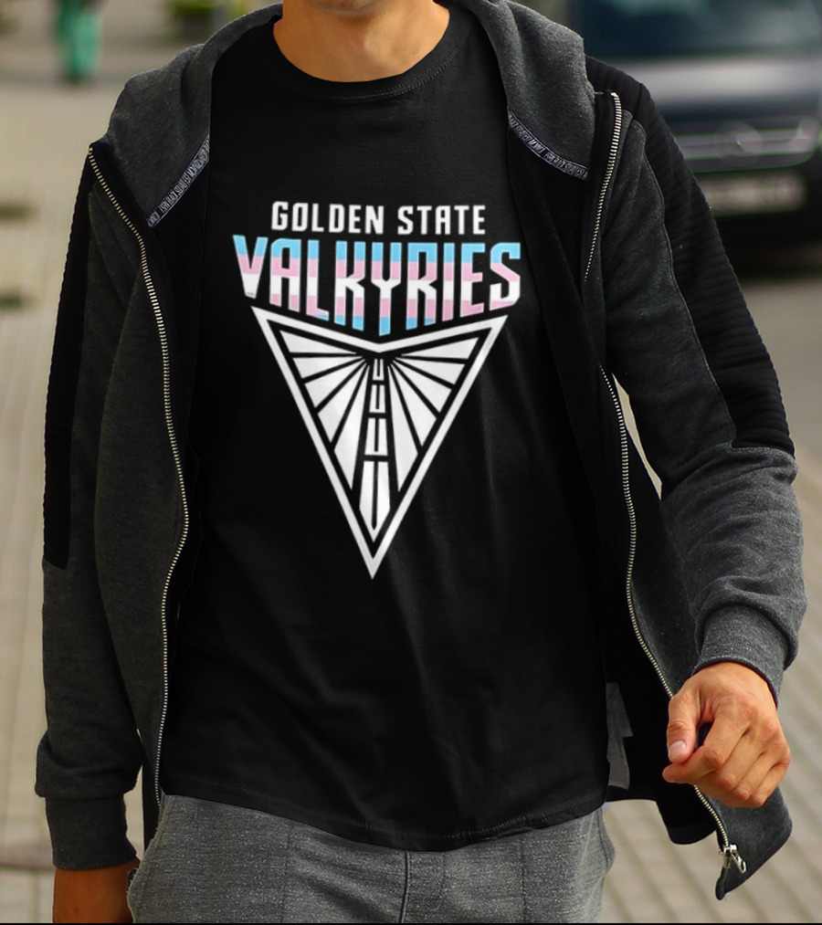 Golden State Valkyries Trans Flag T-Shirt