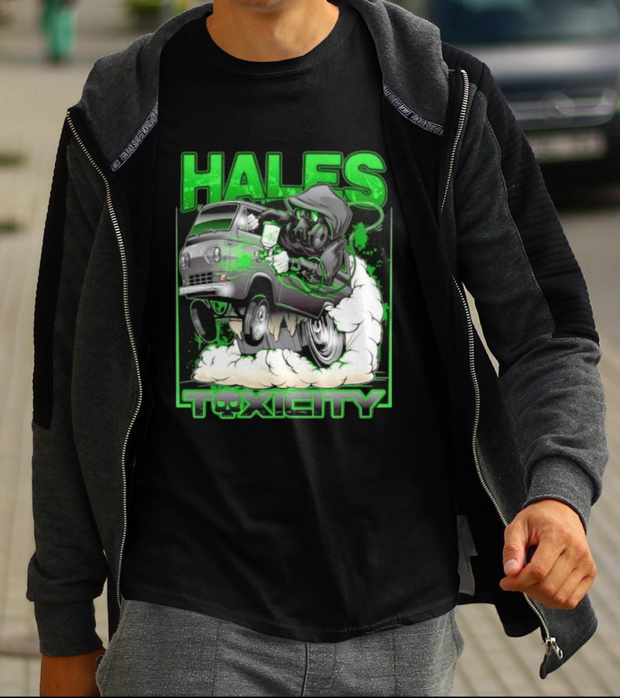 Hales Toxicity Gas Mask Graffiti Van Street T-Shirt