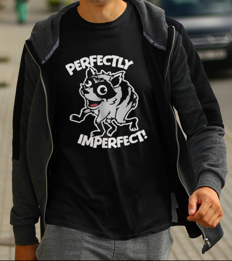 Jimothy Perfectly Imperfect Cartoon Character Fun T-Shirt