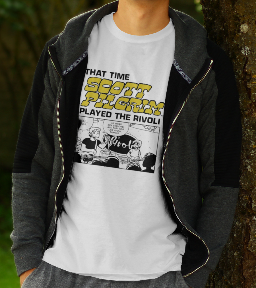 Scott Pilgrim Comic Strip That Time Played The Rivoli T-Shirt