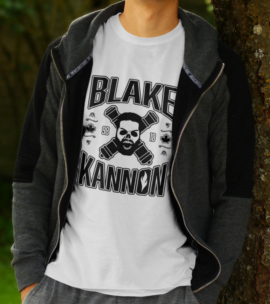 Blake Kannon 98 18 Skull Cannons Wrestling T-Shirt