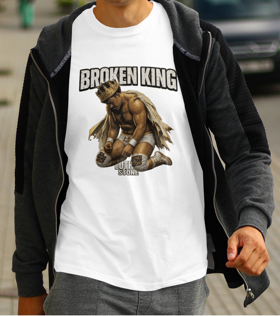 Broken King Luther Stone Wrestling Champion T-Shirt