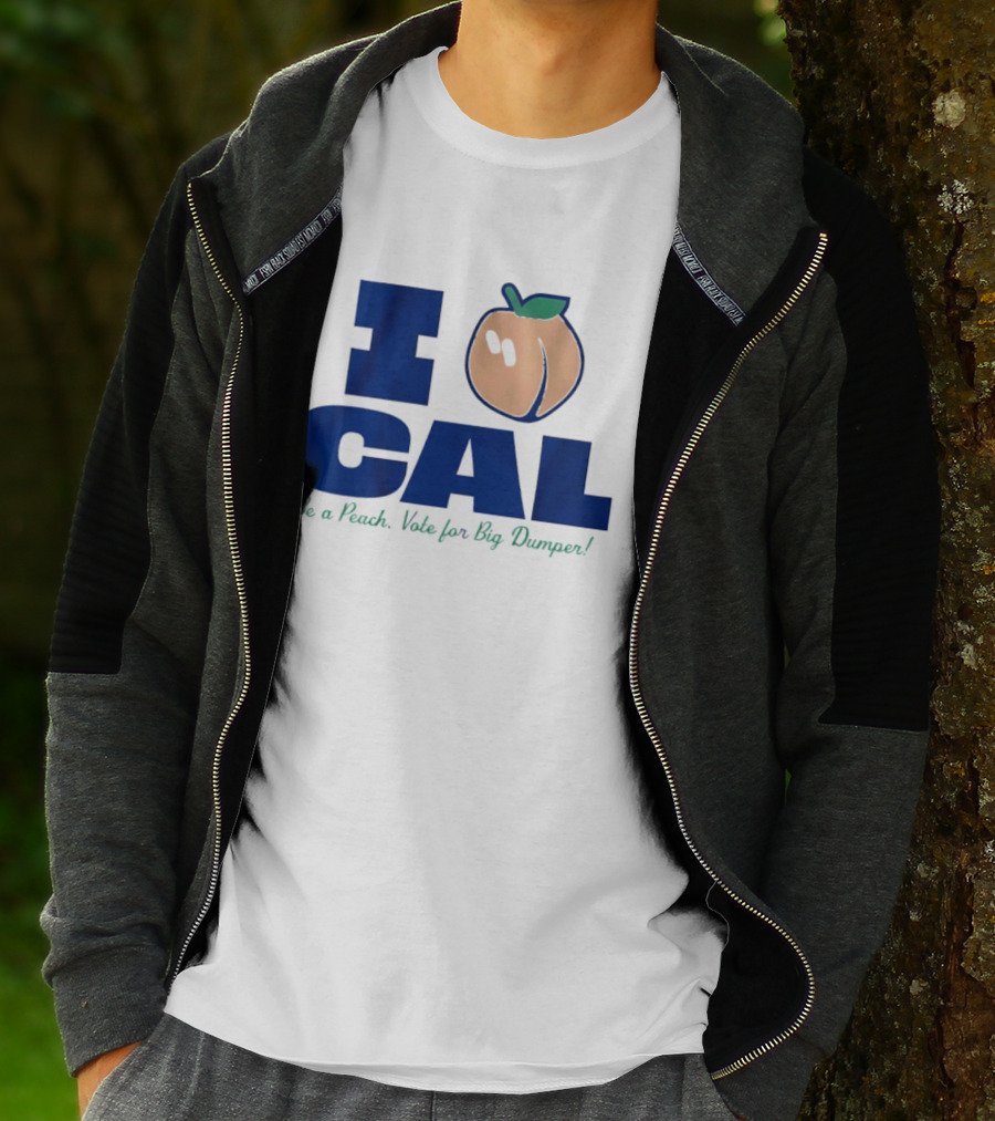 I Love Cal Peach Vote For Big Dumper Cal Raleigh T-Shirt