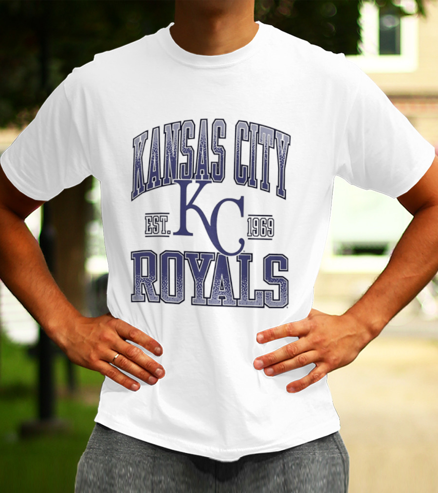 Kansas City Royals Est 1969 KC MLB Baseball T-Shirt