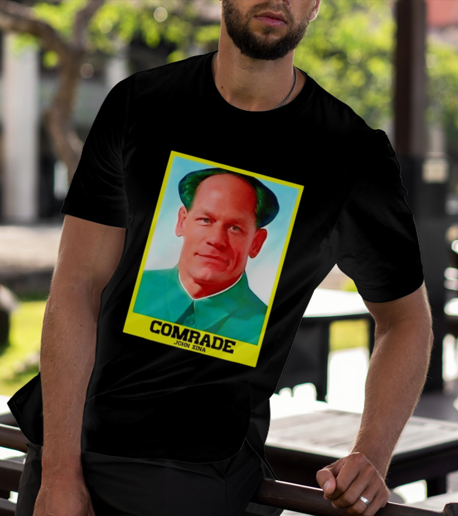 Comrade John Xina Meme Mao Zedong Parody Image T-Shirt