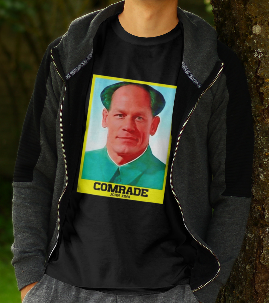 Comrade John Xina Meme Mao Zedong Parody Image T-Shirt