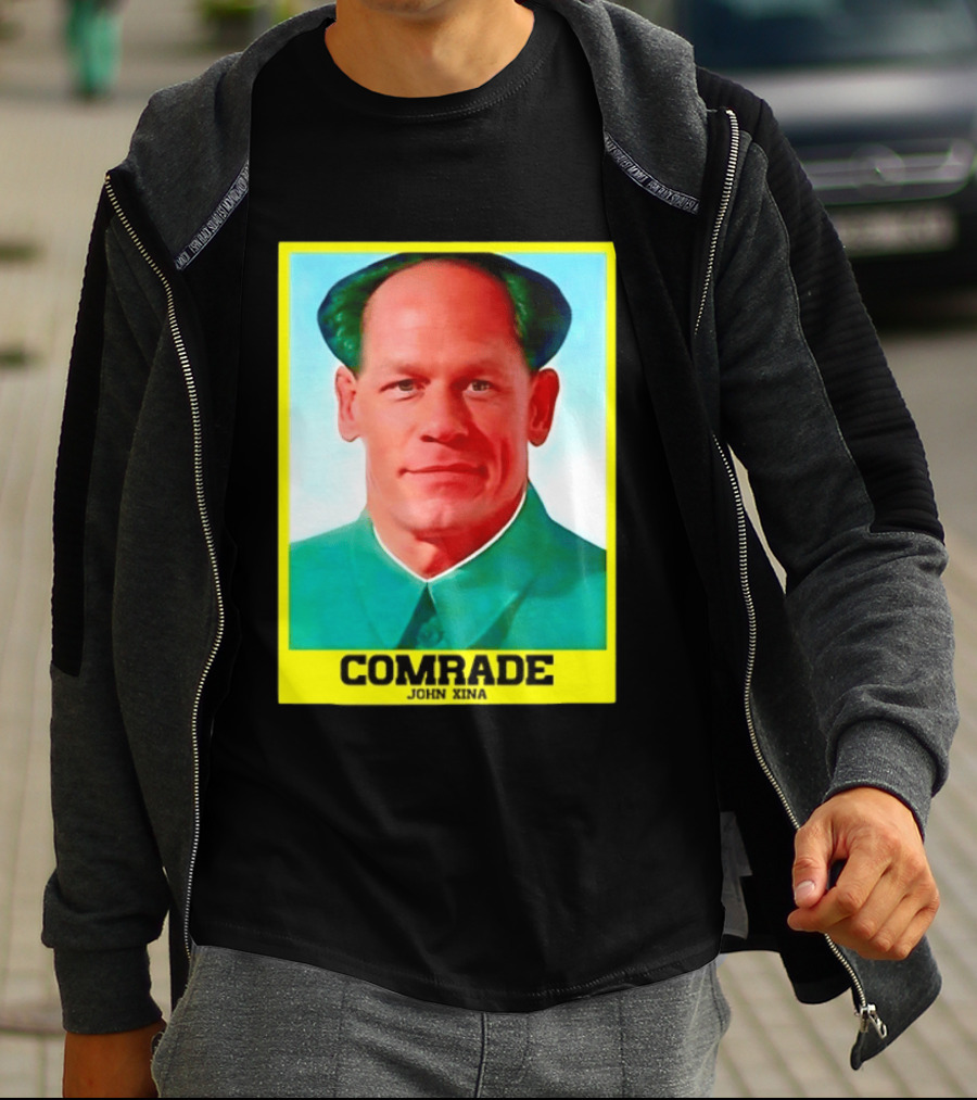 Comrade John Xina Meme Mao Zedong Parody Image T-Shirt