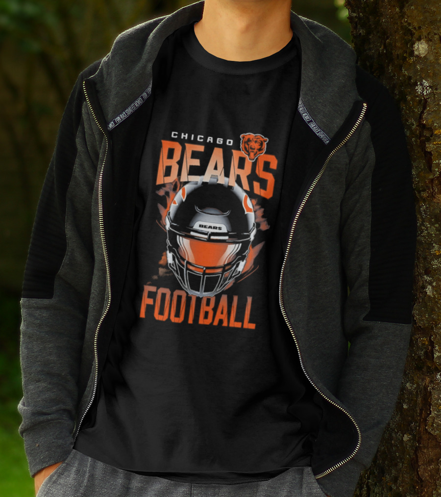 Chicago Bears Football Helmet 2026 Season T-Shirt
