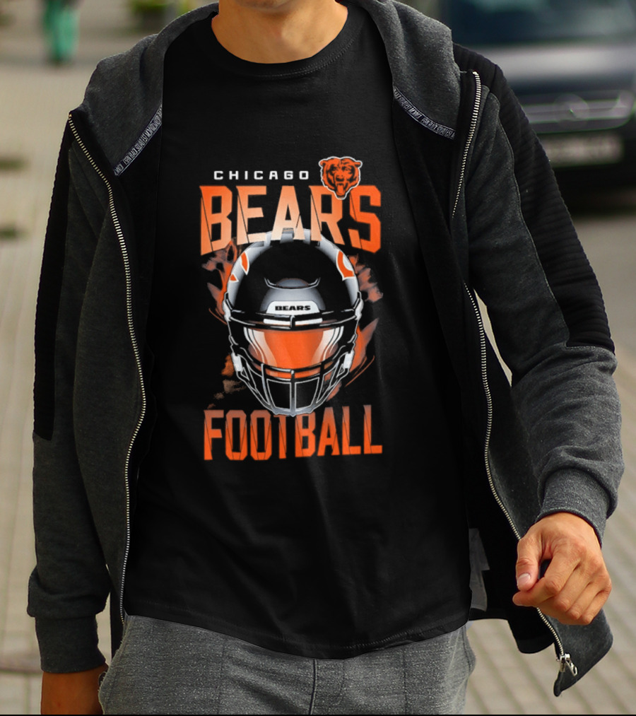 Chicago Bears Football Helmet 2026 Season T-Shirt