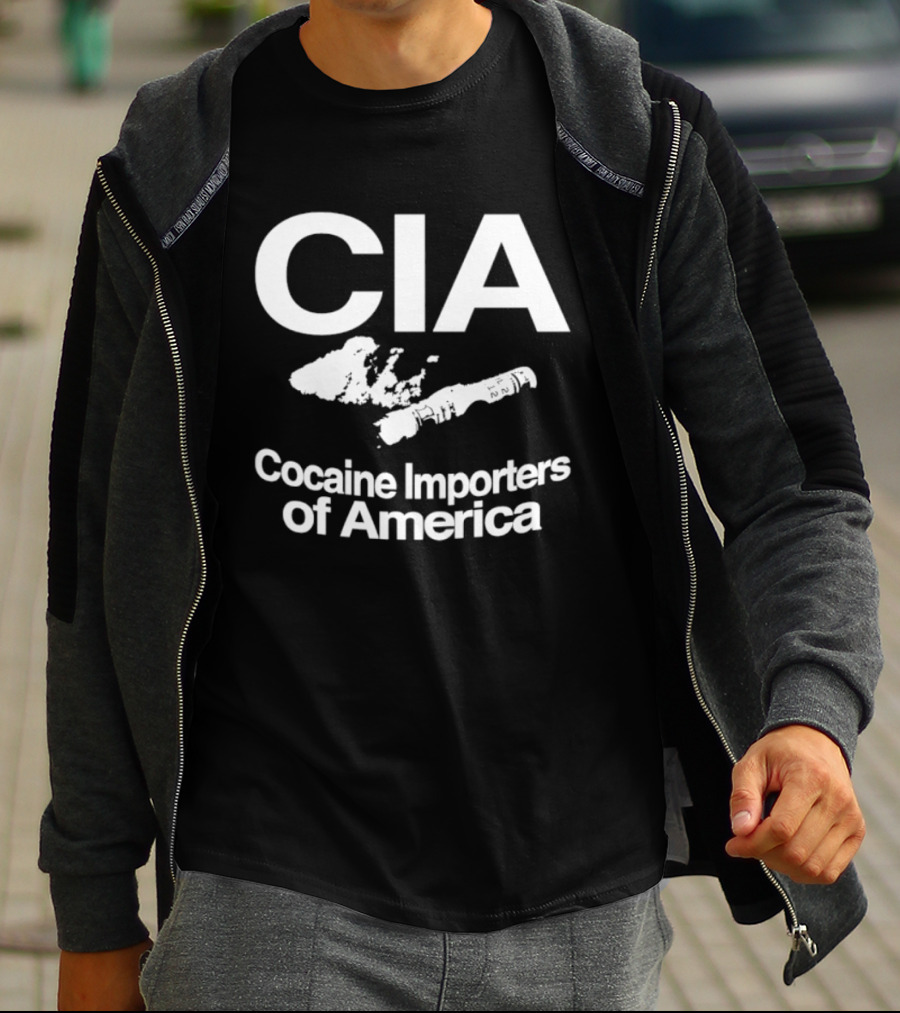 CIA Cocaine Importers Of America Conspiracy Theory T-Shirt