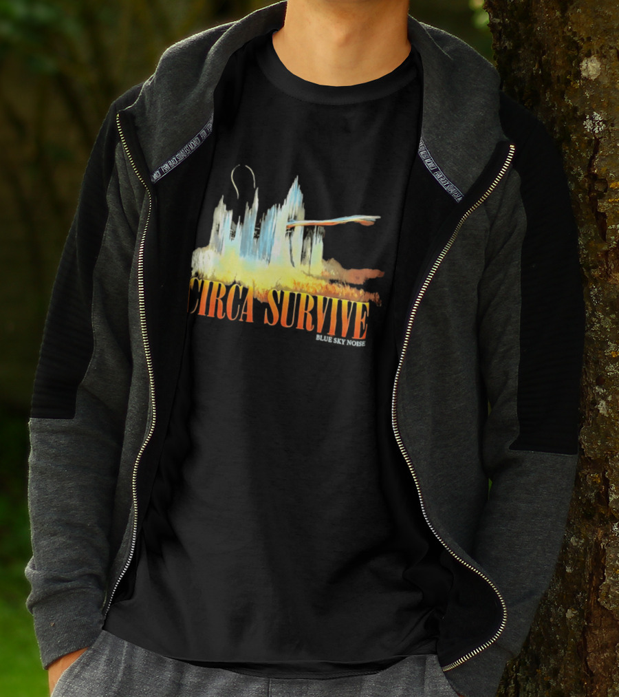 Circa Survive Blue Sky Noise Album T-Shirt