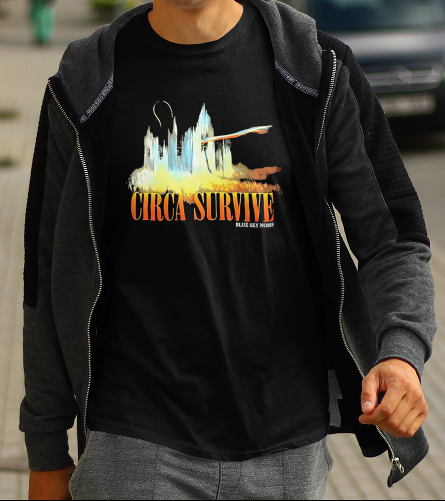 Circa Survive Blue Sky Noise Album T-Shirt