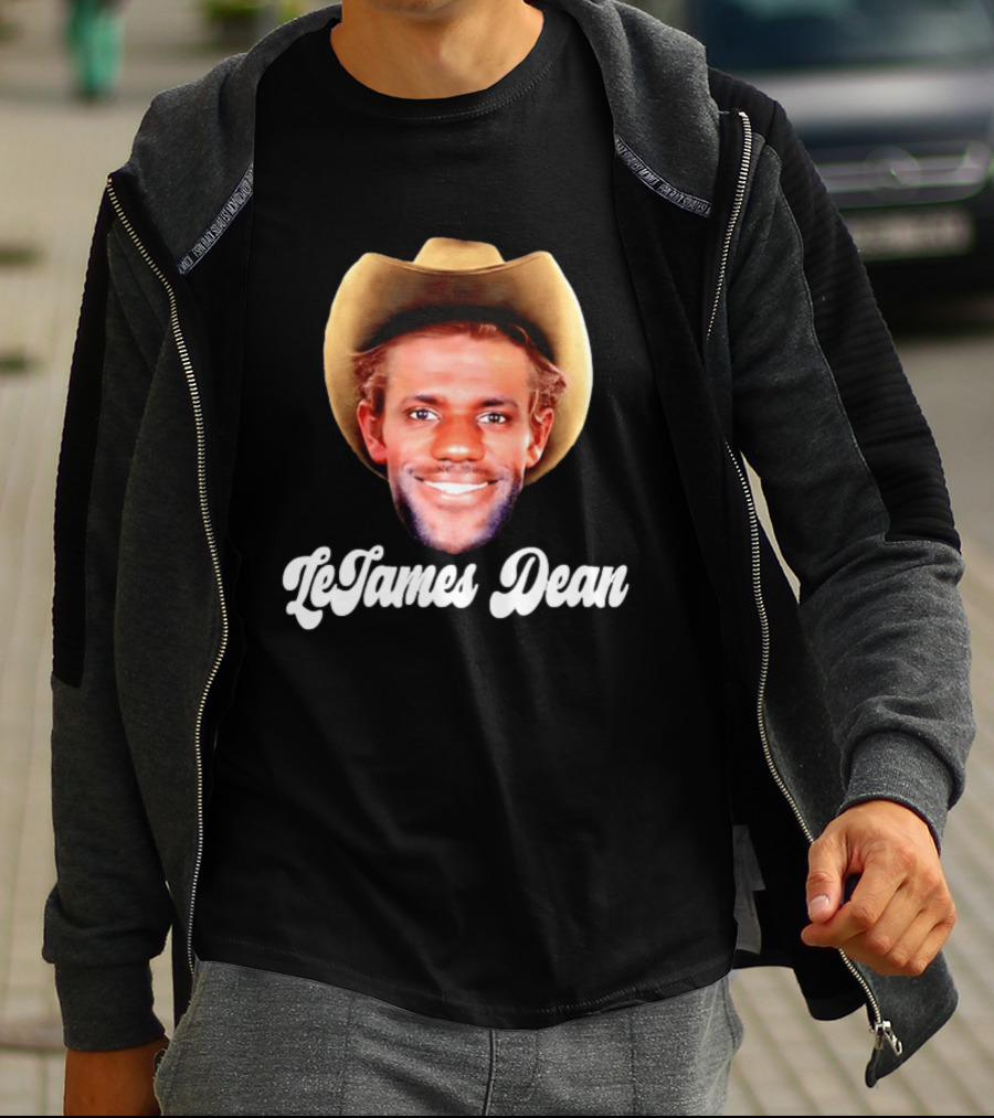 LeBron James LeJames Dean Cowboy Hat T-Shirt