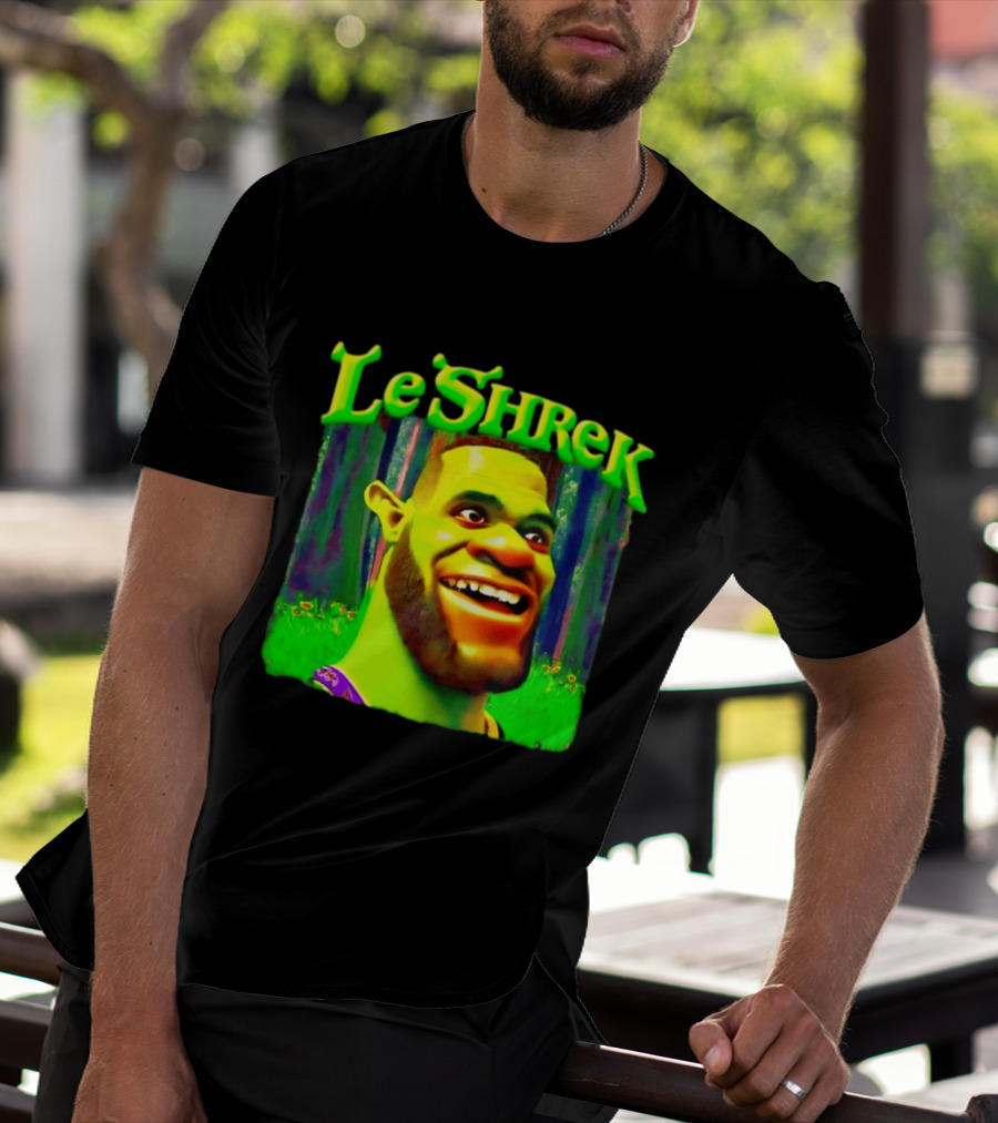 LeShrek LeBron James Philadelphia 76ers Basketball T-Shirt