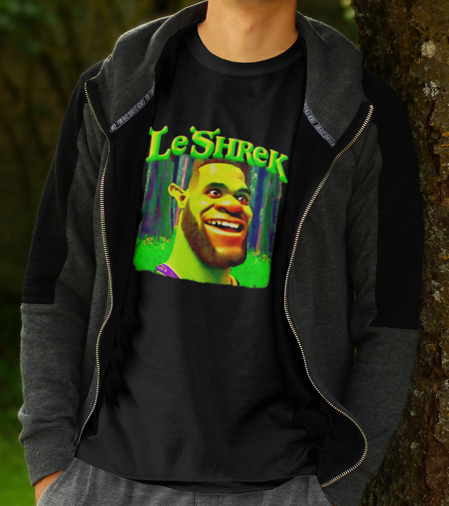 LeShrek LeBron James Philadelphia 76ers Basketball T-Shirt