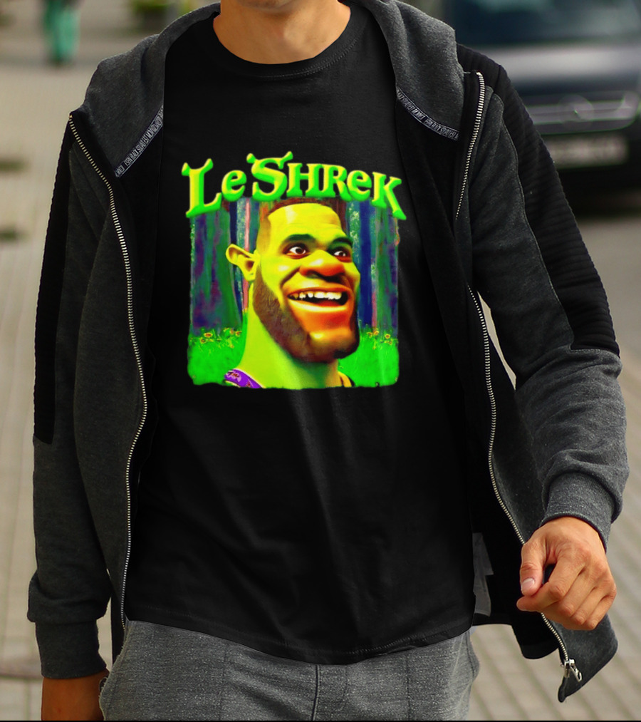 LeShrek LeBron James Philadelphia 76ers Basketball T-Shirt