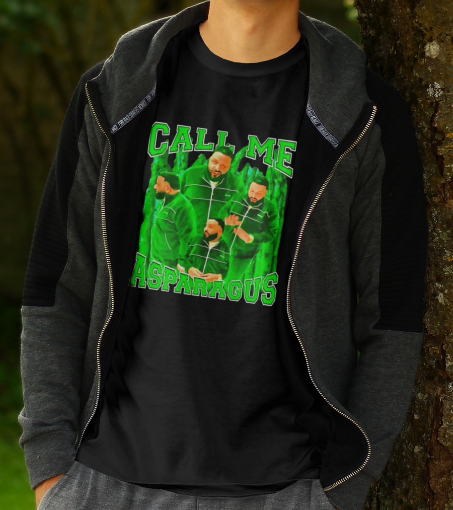 DJ Khaled Call Me Asparagus Music Producer Green Tracksuit T-Shirt