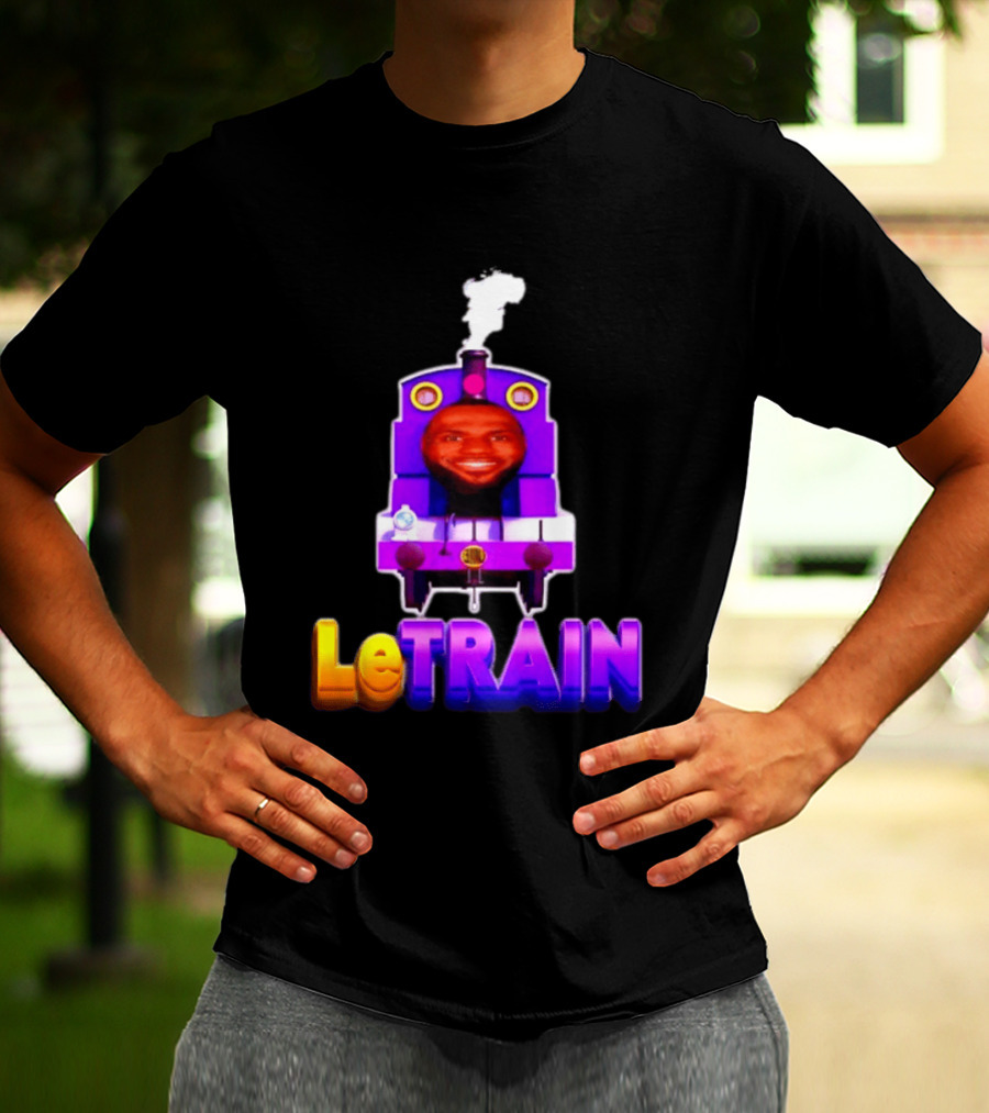 LeBron James LeTrain Meme With Philadelphia 76ers Concept T-Shirt