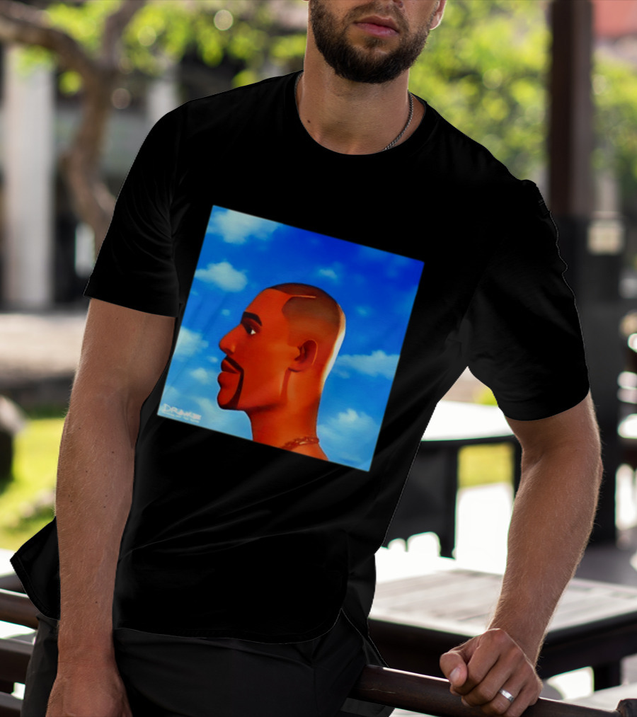 Drake For All The Dogs OVO Hip Hop Rap Album Sky Blue T-Shirt