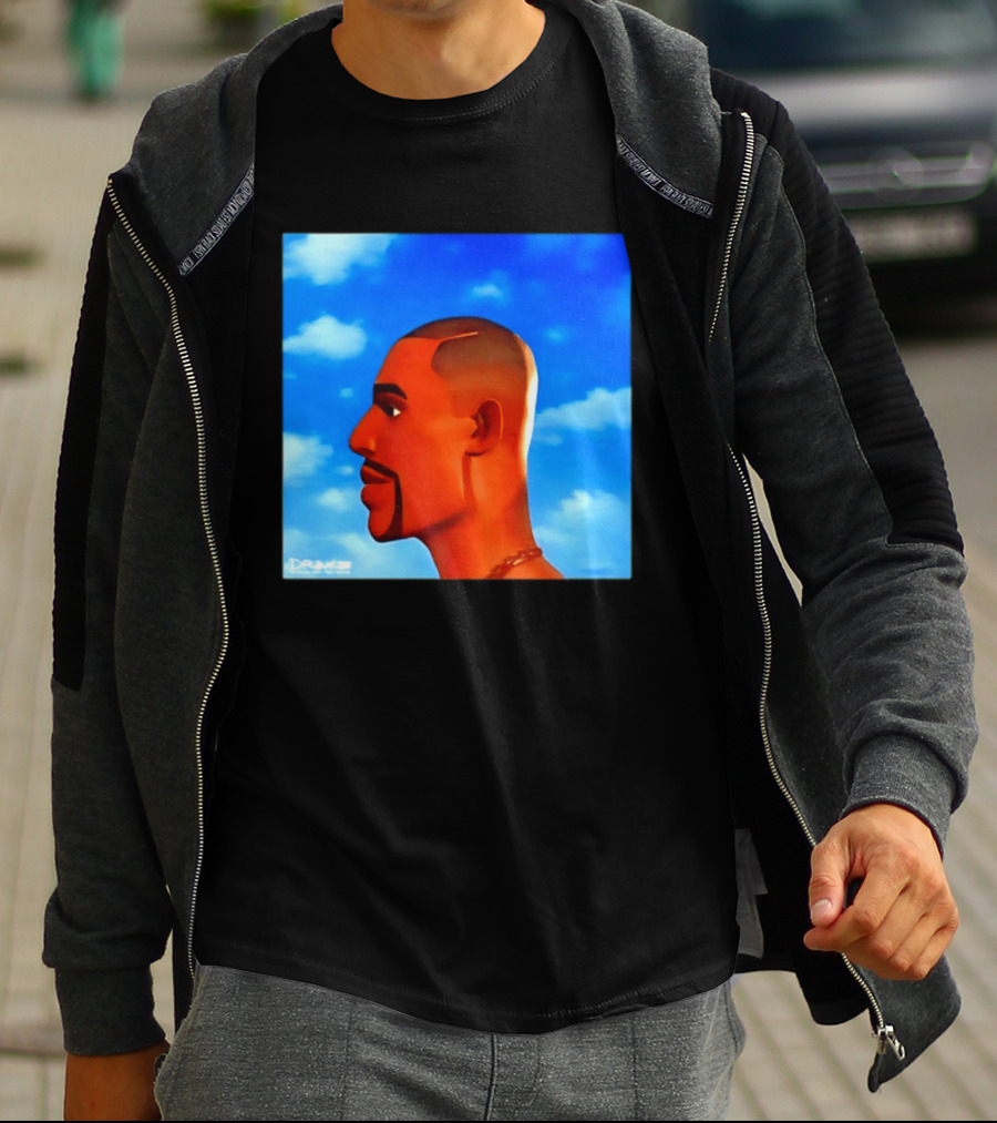 Drake For All The Dogs OVO Hip Hop Rap Album Sky Blue T-Shirt