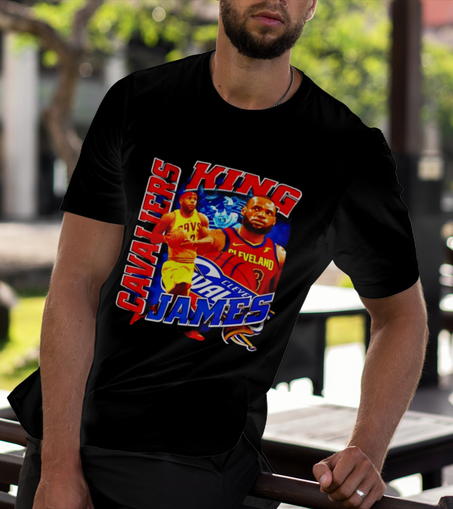 Cleveland Cavaliers King James LeBron Nike NBA Basketball Star T-Shirt