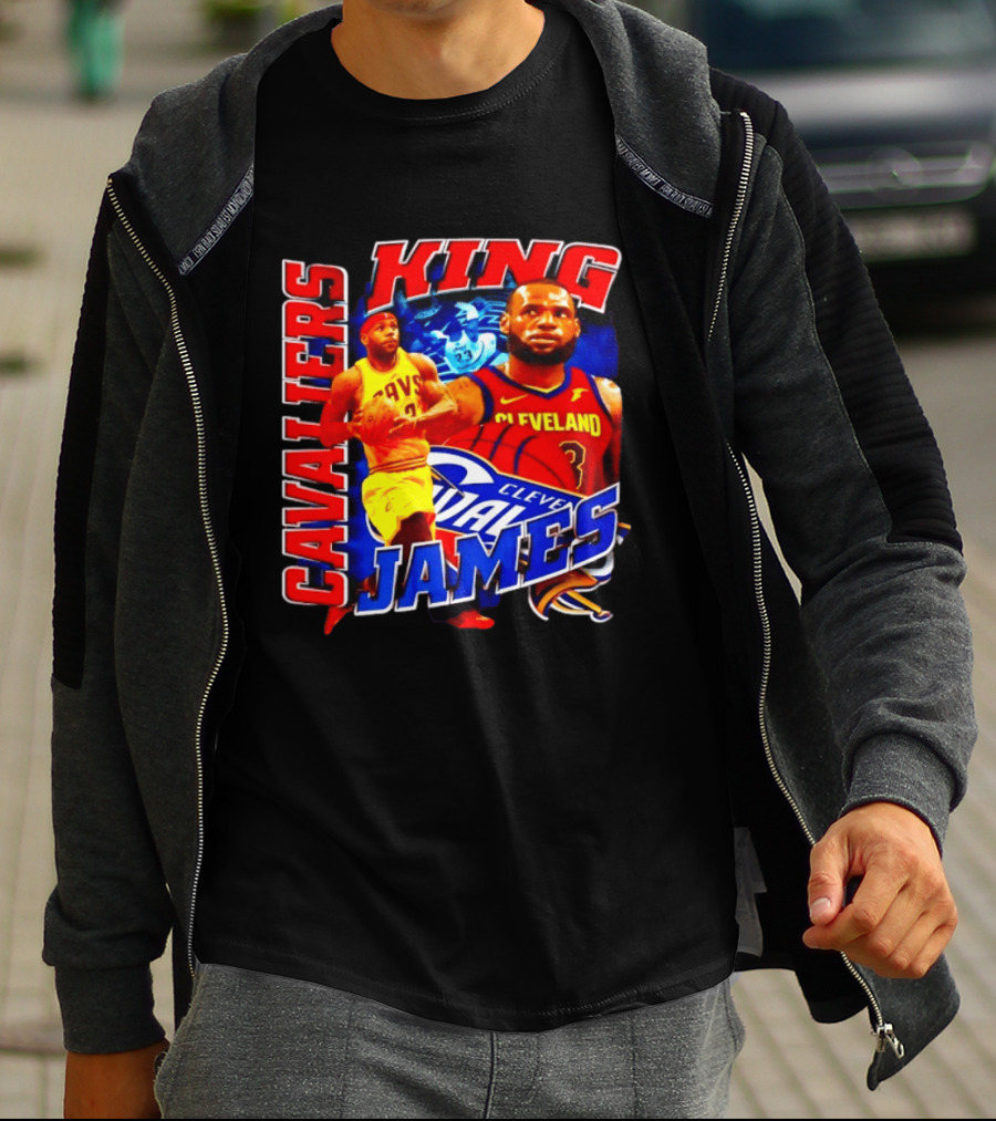 Cleveland Cavaliers King James LeBron Nike NBA Basketball Star T-Shirt