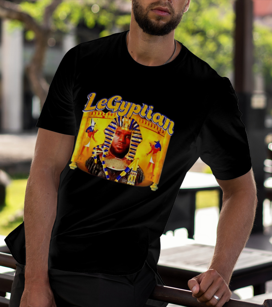 LeBron James LeGyptian Philadelphia 76ers Basketball Meme T-Shirt
