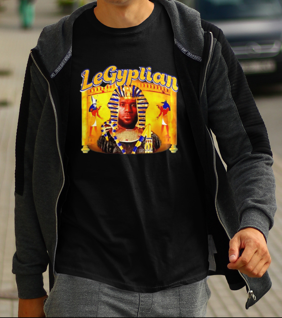 LeBron James LeGyptian Philadelphia 76ers Basketball Meme T-Shirt