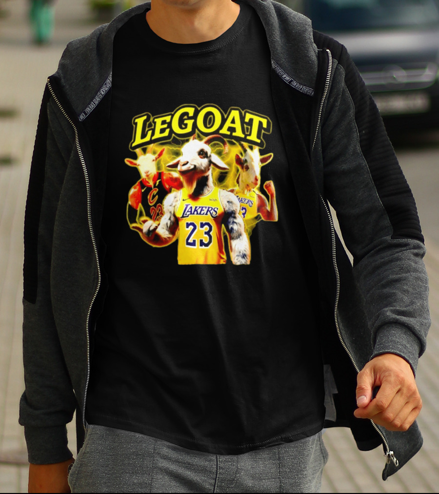 Legoat 23 LeBron James Lakers Cavaliers T-Shirt