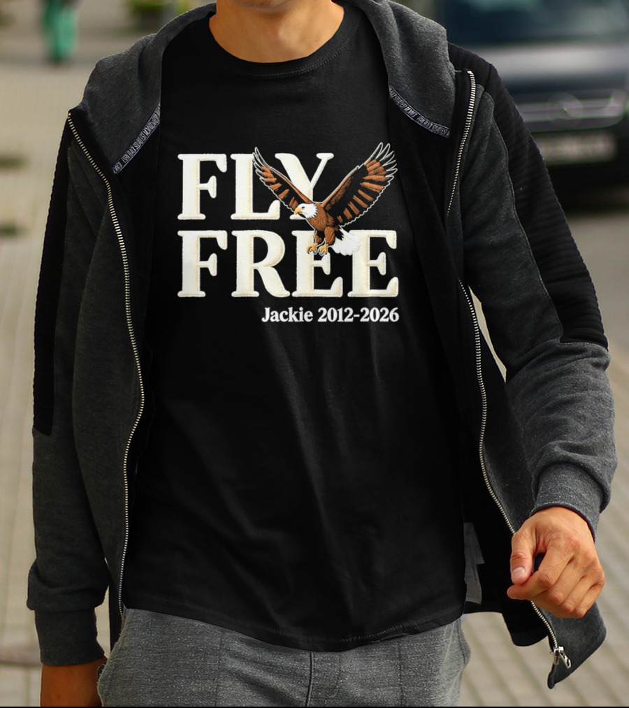 Fly Free Jackie 2012 2026 Soaring Eagle Freedom T-Shirt