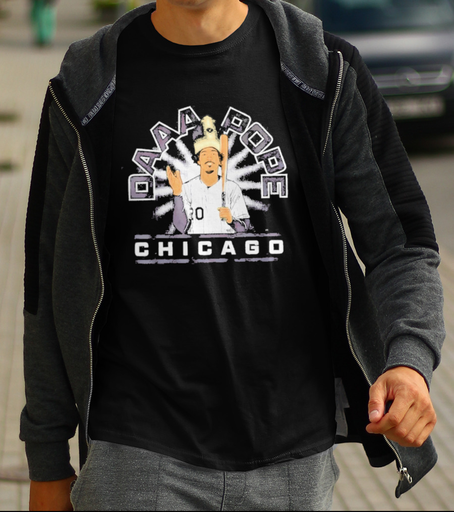 Daaa Pope Chicago South Side Baseball Miguel Vargas T-Shirt