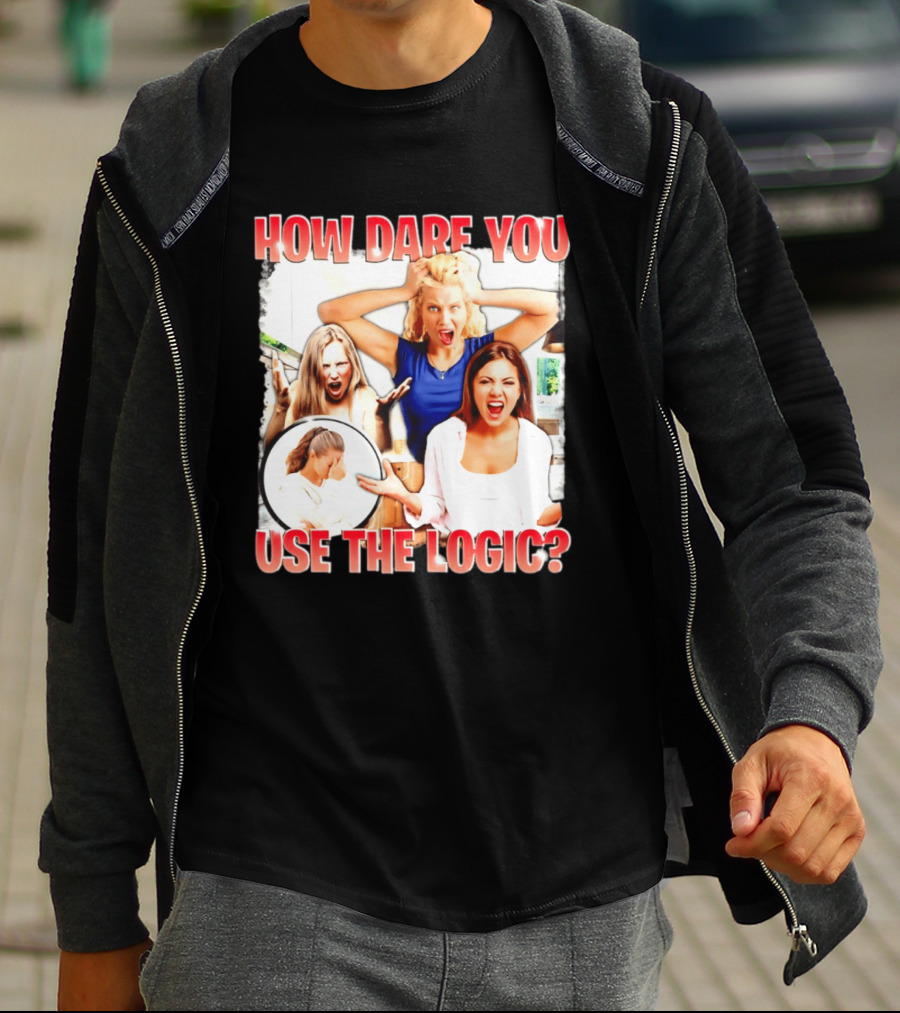 How Dare You Use The Logic Retro 90s T-Shirt
