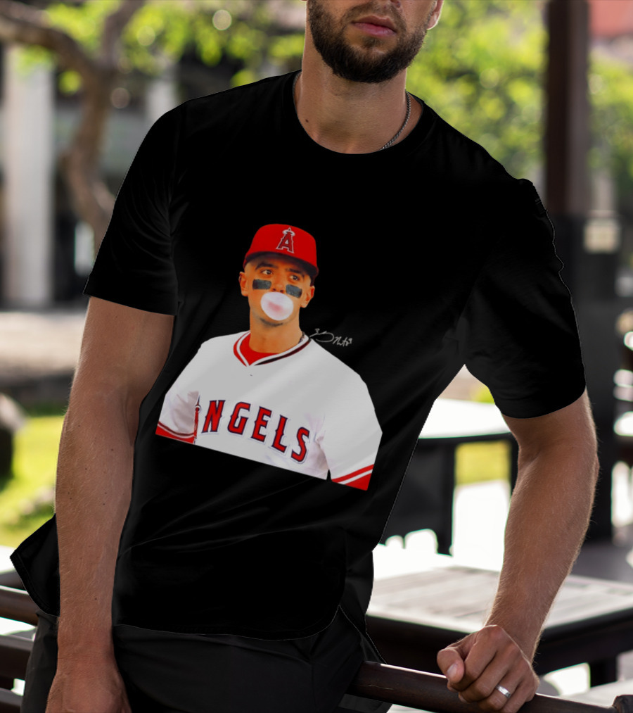 Zach Neto Los Angeles Angels 2026 MLB Season Bubblegum Moment T-Shirt