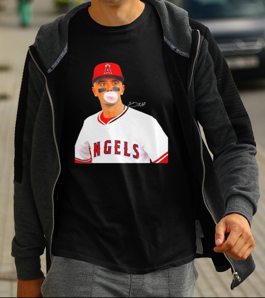Zach Neto Los Angeles Angels 2026 MLB Season Bubblegum Moment T-Shirt