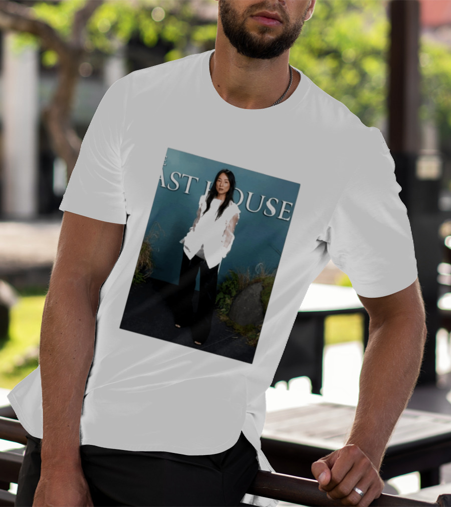 The Last House Fashion Greta Lee The Row T-Shirt