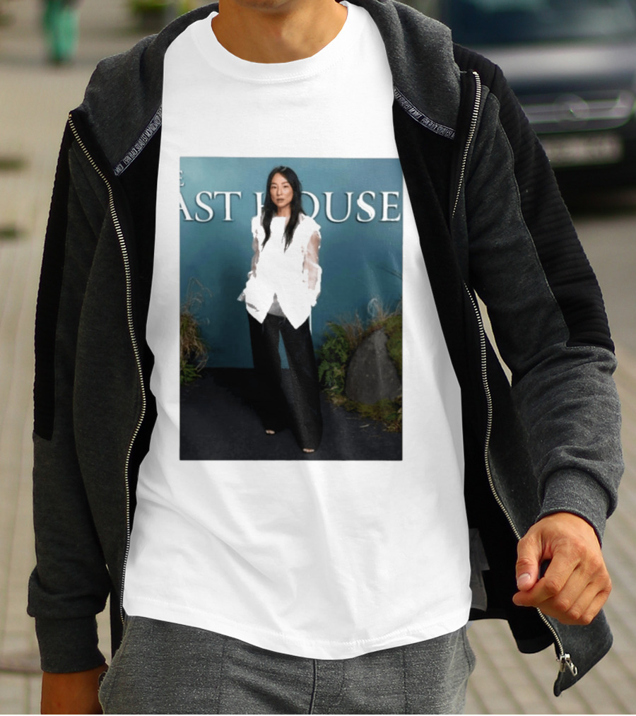 The Last House Fashion Greta Lee The Row T-Shirt