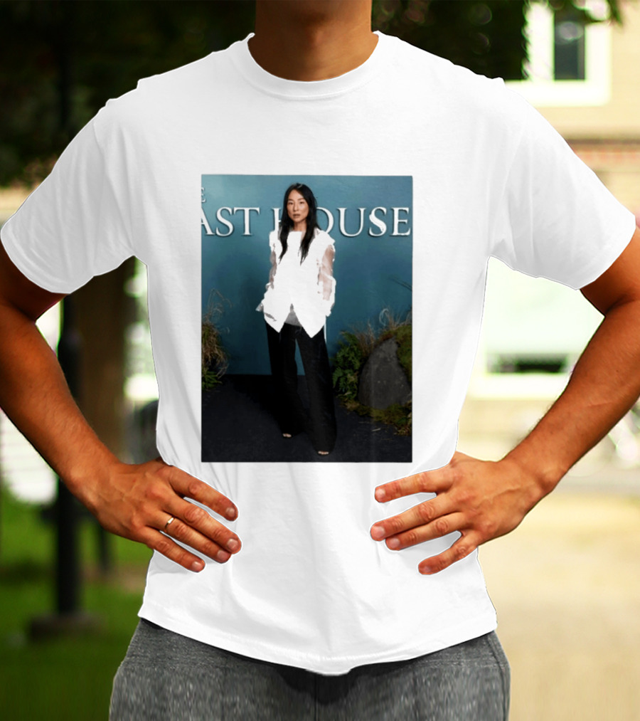The Last House Fashion Greta Lee The Row T-Shirt