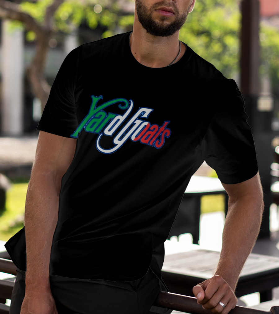 Hartford Yard Goats Green White Red Italian Heritage Night T-Shirt