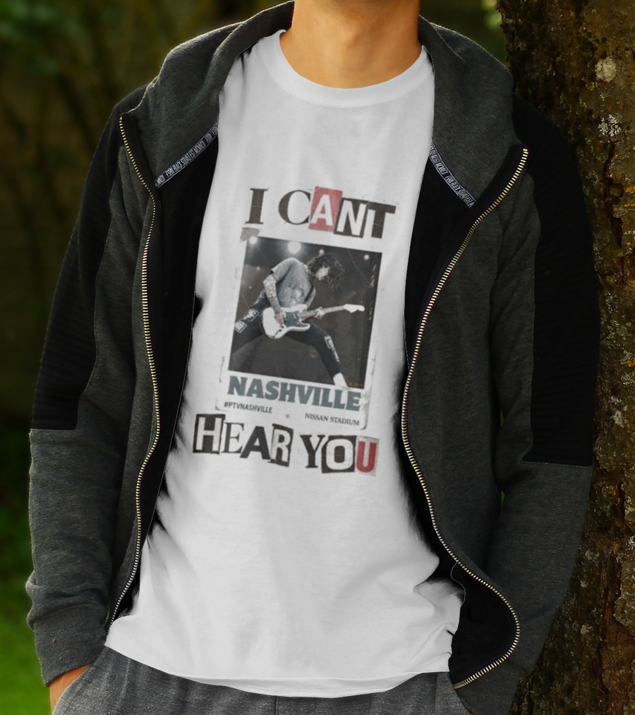 Pierce The Veil I Can't Hear You Nashville World Tour 2026 T-Shirt