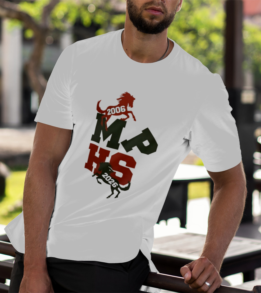 Morgan Park Mustangs MPHS 2006 2026 T-Shirt