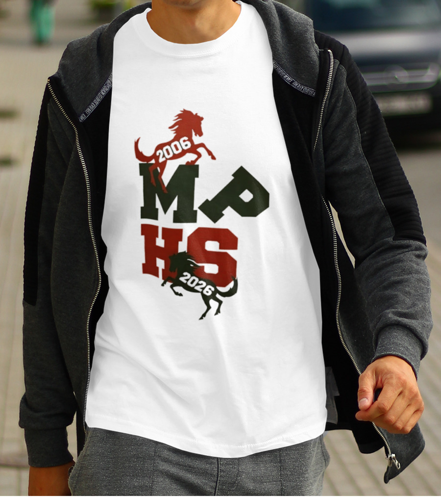 Morgan Park Mustangs MPHS 2006 2026 T-Shirt