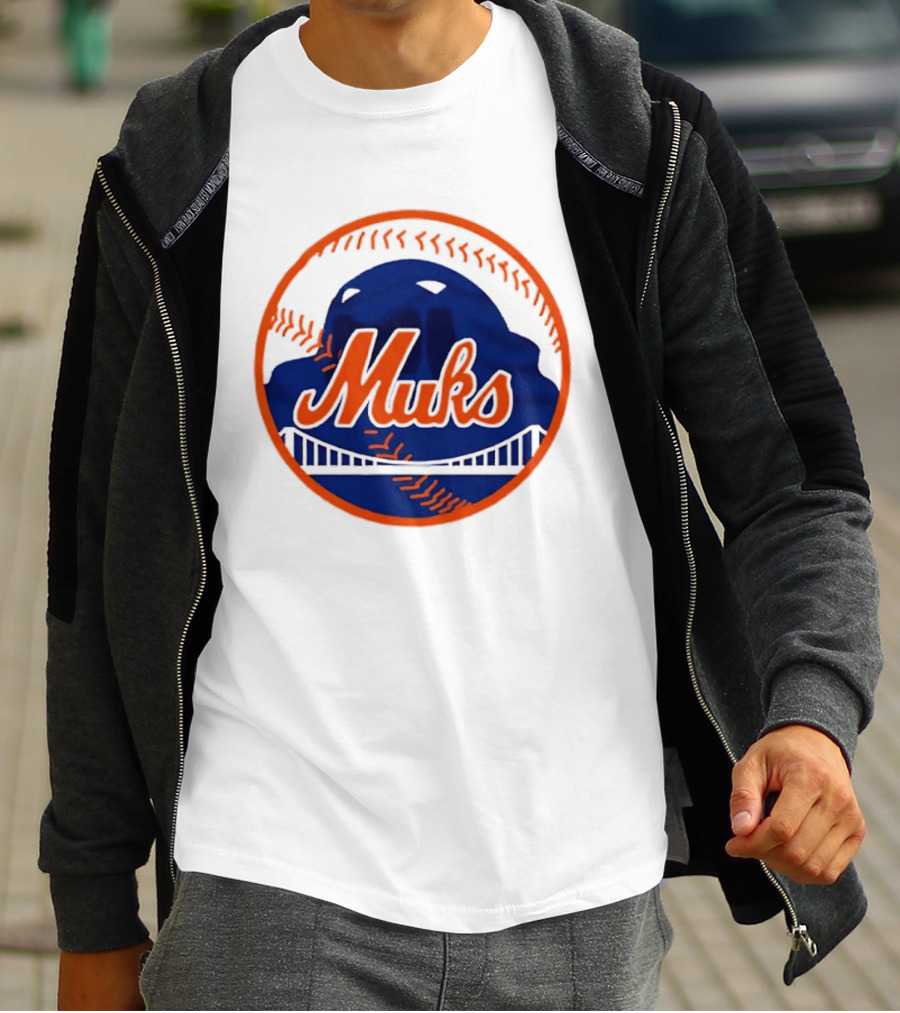 Muks New York Mets Baseball Team T-Shirt