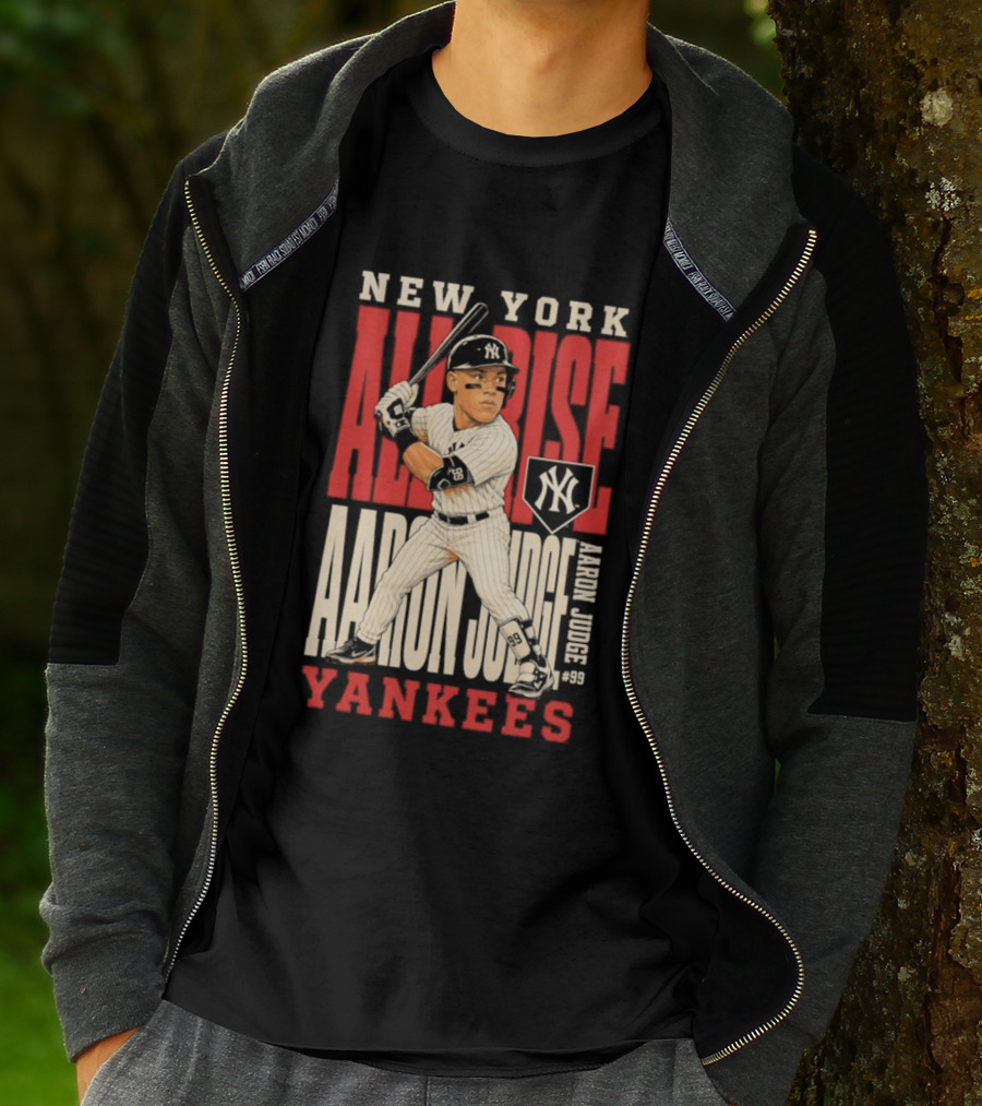 New York Yankees Aaron Judge 2026 Season Caricature T-Shirt