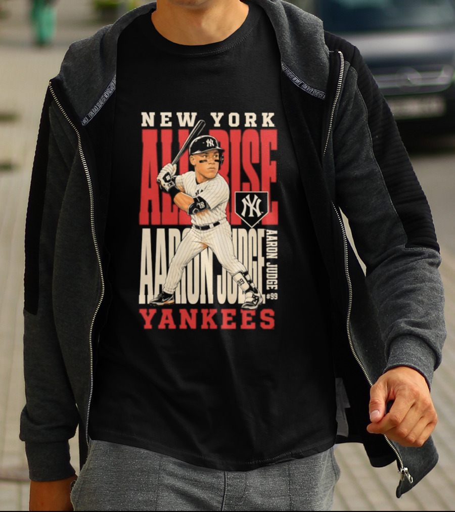 New York Yankees Aaron Judge 2026 Season Caricature T-Shirt