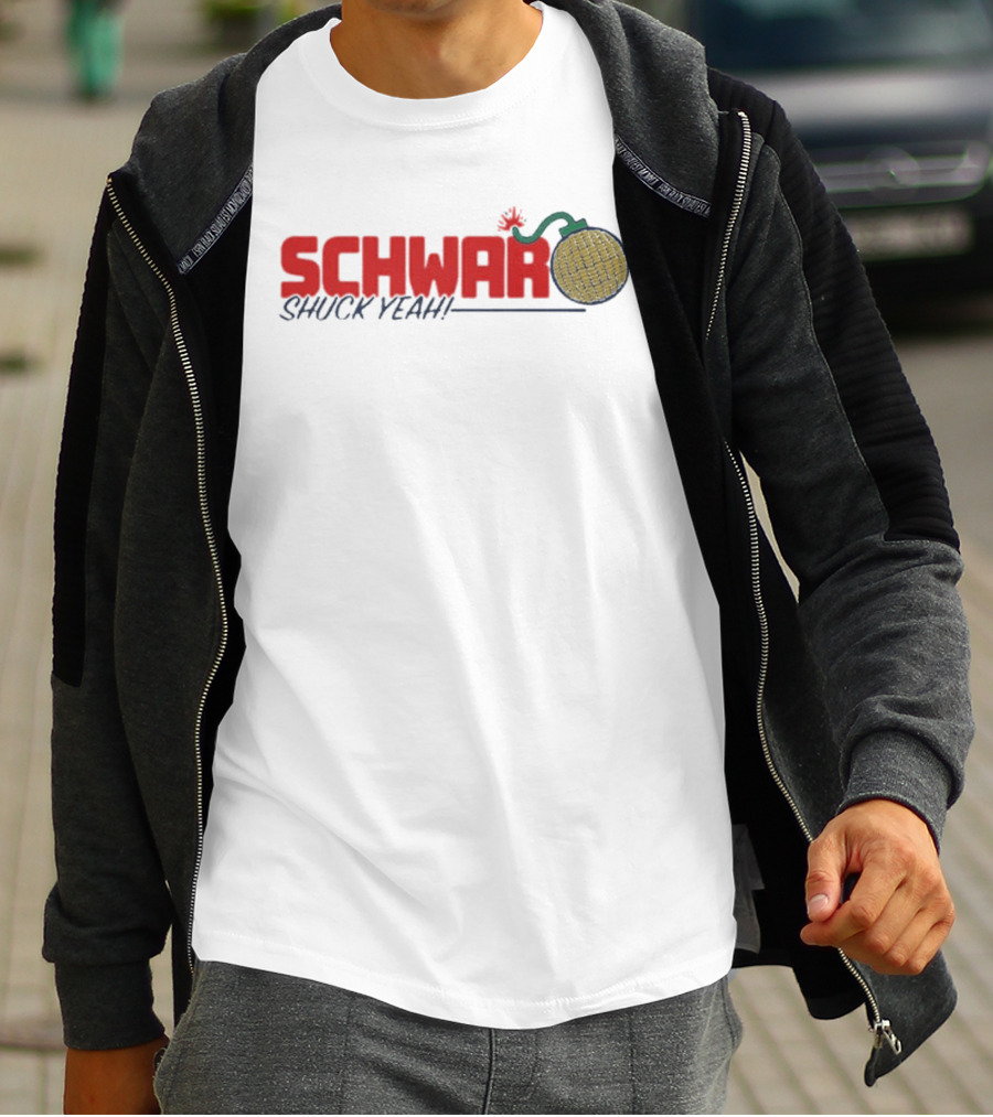 Schwar Shuck Yeah Corn Bomb Phillies T-Shirt