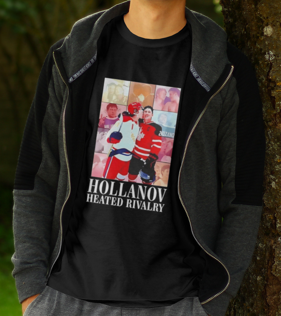 Hollanov Heated Rivalry Hockey Romance 90210ando Walliam 993 T-Shirt