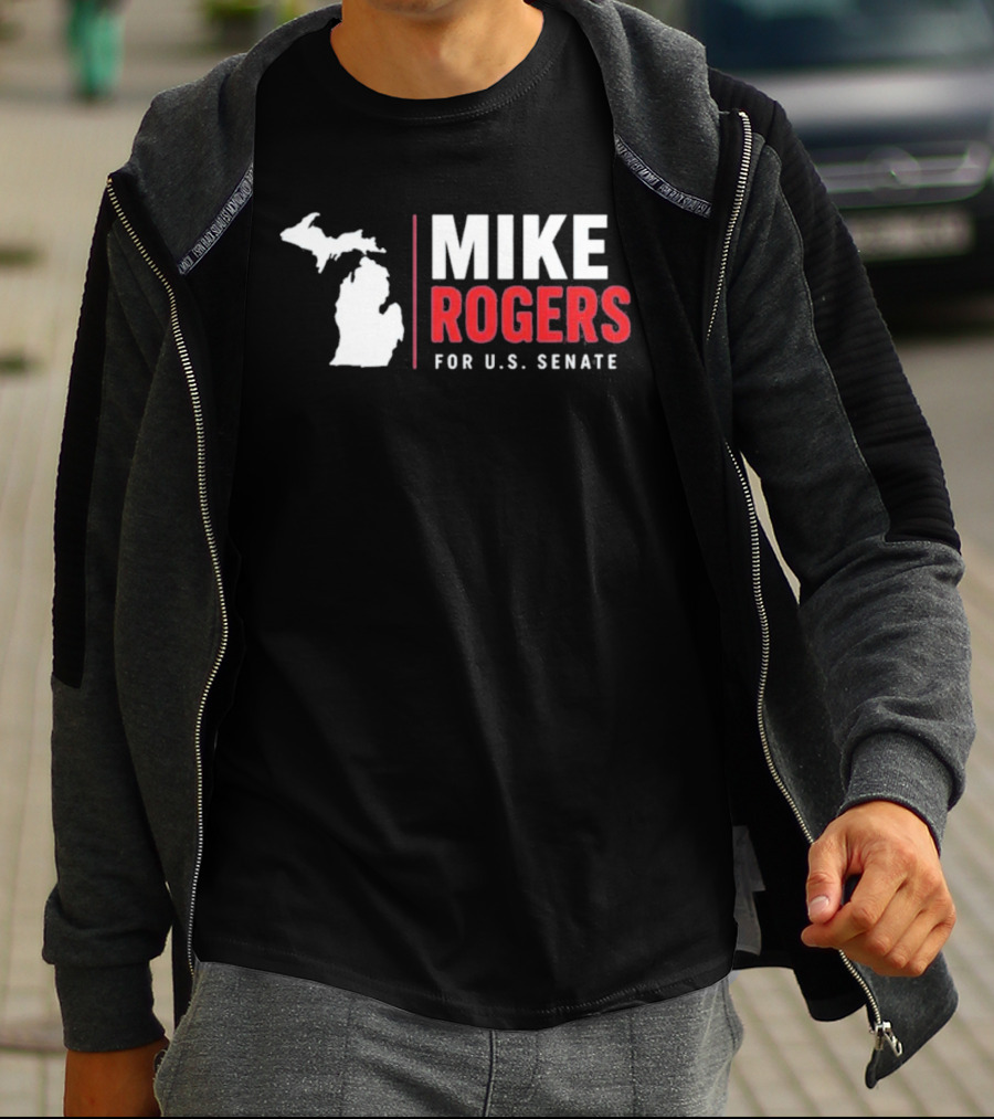 Mike Rogers For U.S. Senate Michigan Campaign T-Shirt