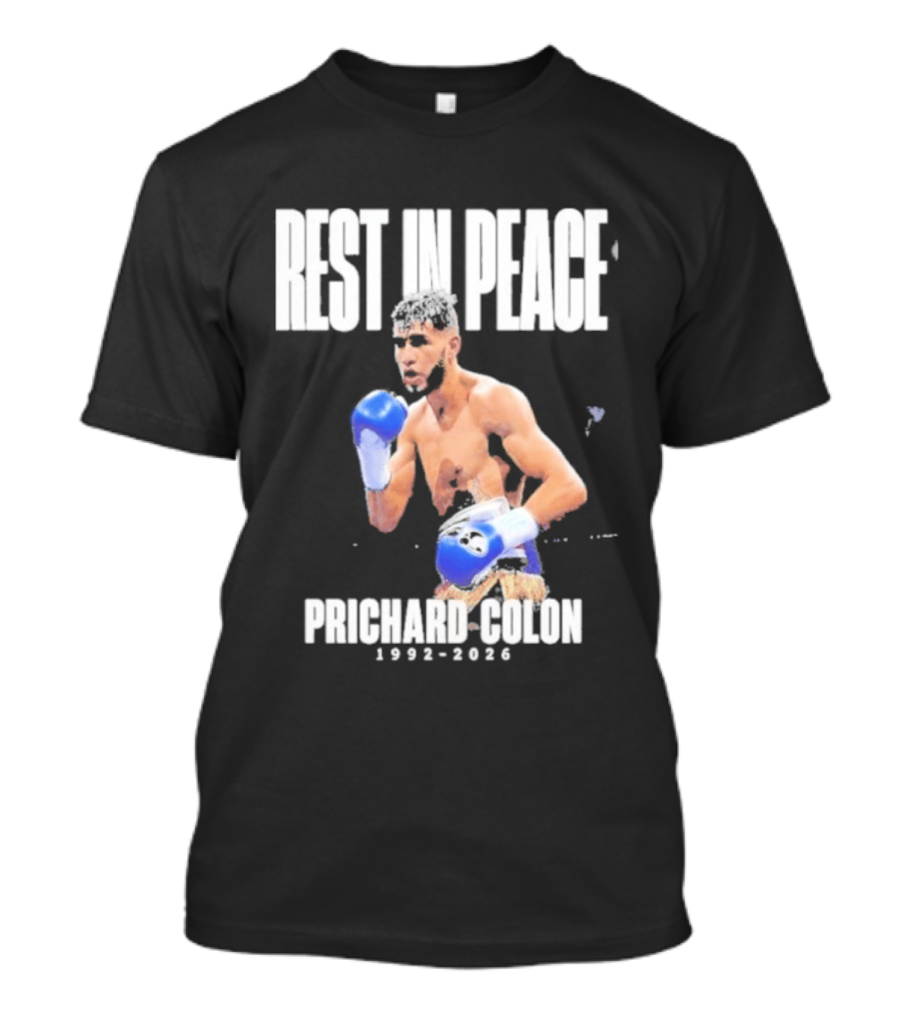 Rest In Peace Prichard Colon 1992 2026 Boxing Gloves T-Shirt
