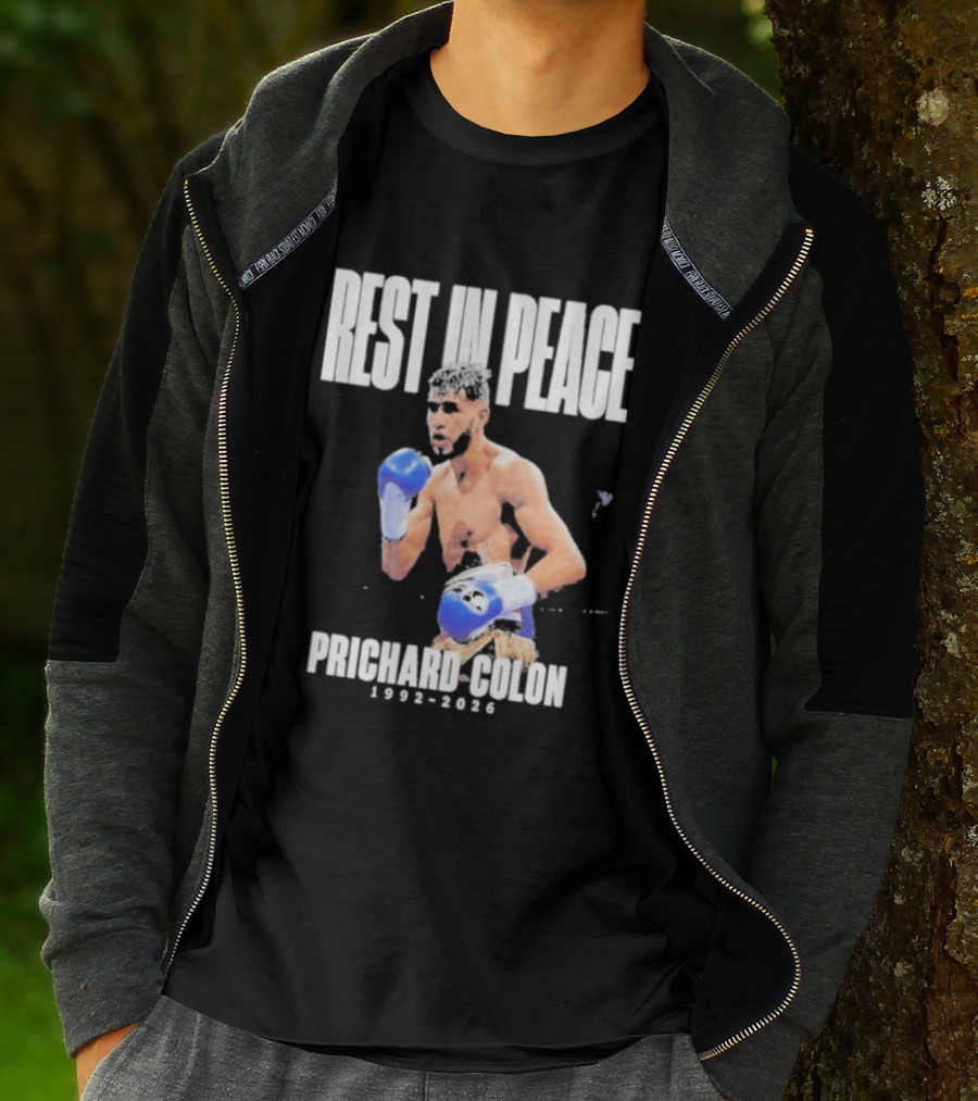Rest In Peace Prichard Colon 1992 2026 Boxing Gloves T-Shirt